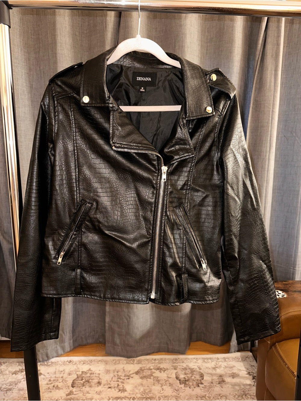 Vegan Leather Jacket